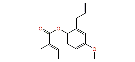 2-Allyl-4-methoxyphenyl (E)-2-methyl-2-butenoate